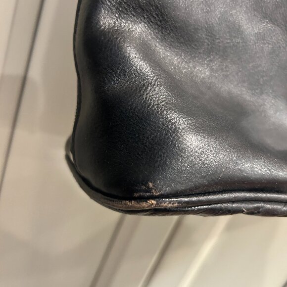 DANIER black leather tote - Picture 6 of 11